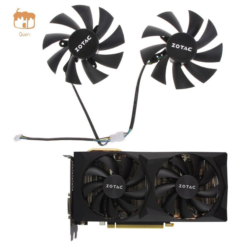 Quạt VGA Quen Cho Zotac RTX2060 2060 SUPER Destroyer Card Đồ Họa Làm Mát 4Pin 12V