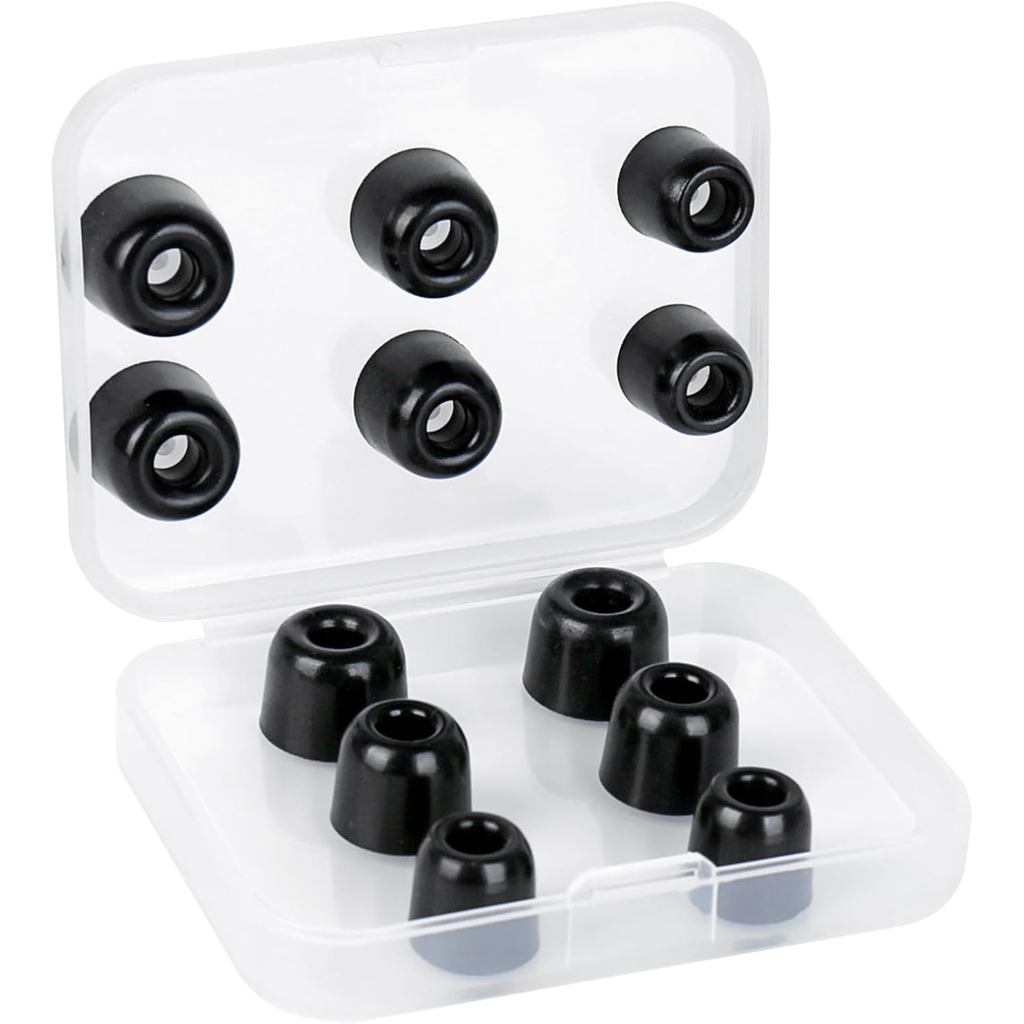 6 Cặp Đầu Tai IEM Cho Máy Theo Dõi Tai KZ ZS10 Pro, Đầu Tai Nghe Xốp Nhớ KBEAR KF02 Đầu Khử Tiếng Ồn