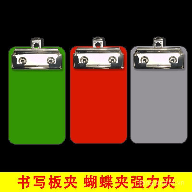 Nẹp Nhỏ Hóa Đơn Kẹp Mini Màu Xanh Nhựa Tin Nhắn Kẹp Tủ Lạnh Miếng Dán Có Thể Treo Đa Năng Thư Mục Bả