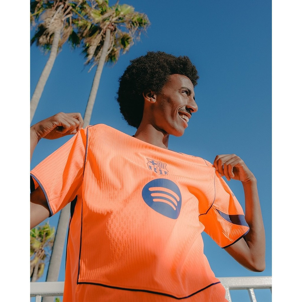 Barcelona 3rd Kit Jersey Barca 2025-26 Người hâm mộ Phát hành chính thức Sân khách sân nhà EPL MỚI F