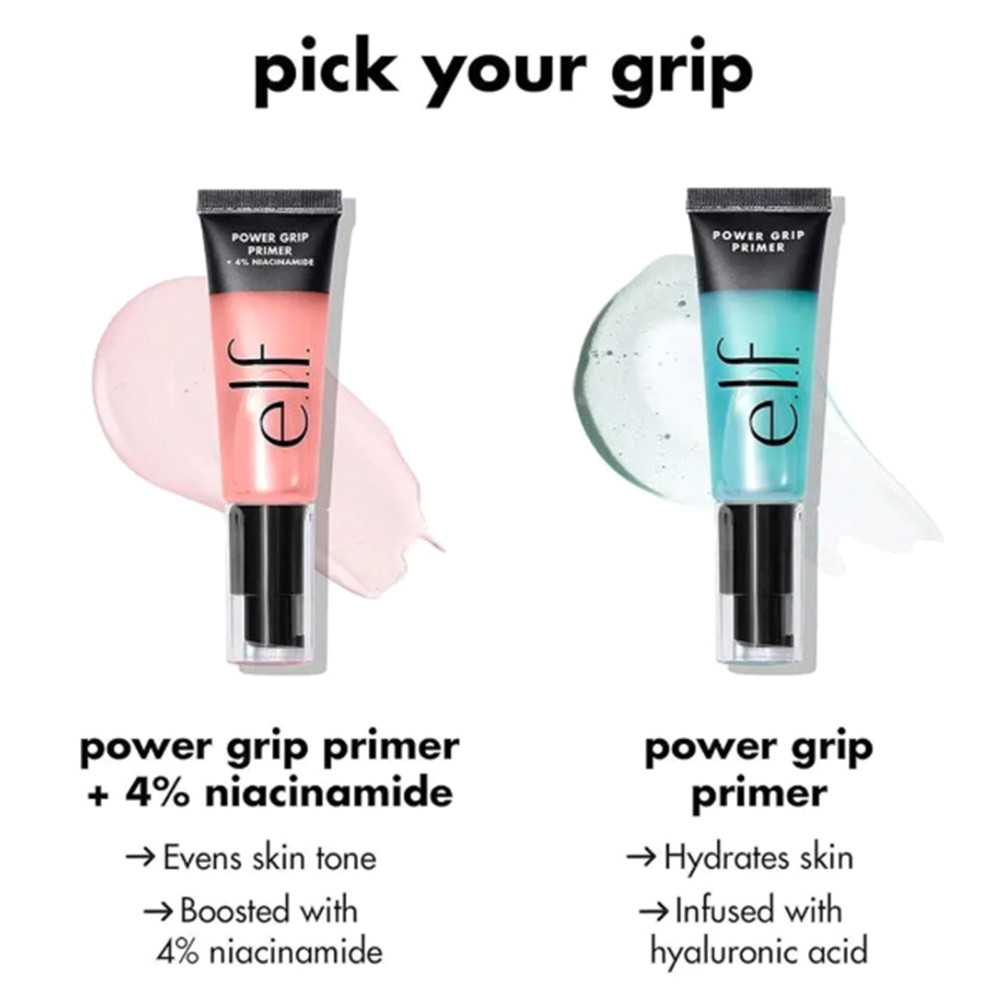 ELF Power Grip Primer, Gel-Based & Hydrating Face Primer, Moisturizes & Primes