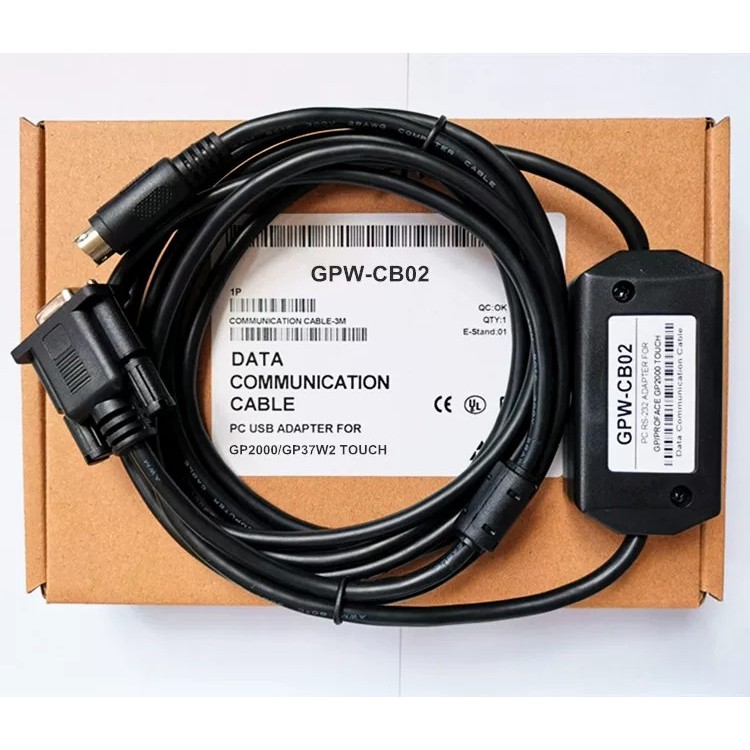 Cáp lập trình màn hình cảm ứng Proface GP2000 / GP37W2 Series Cáp tải xuống Cổng nối tiếp GPW-CB02