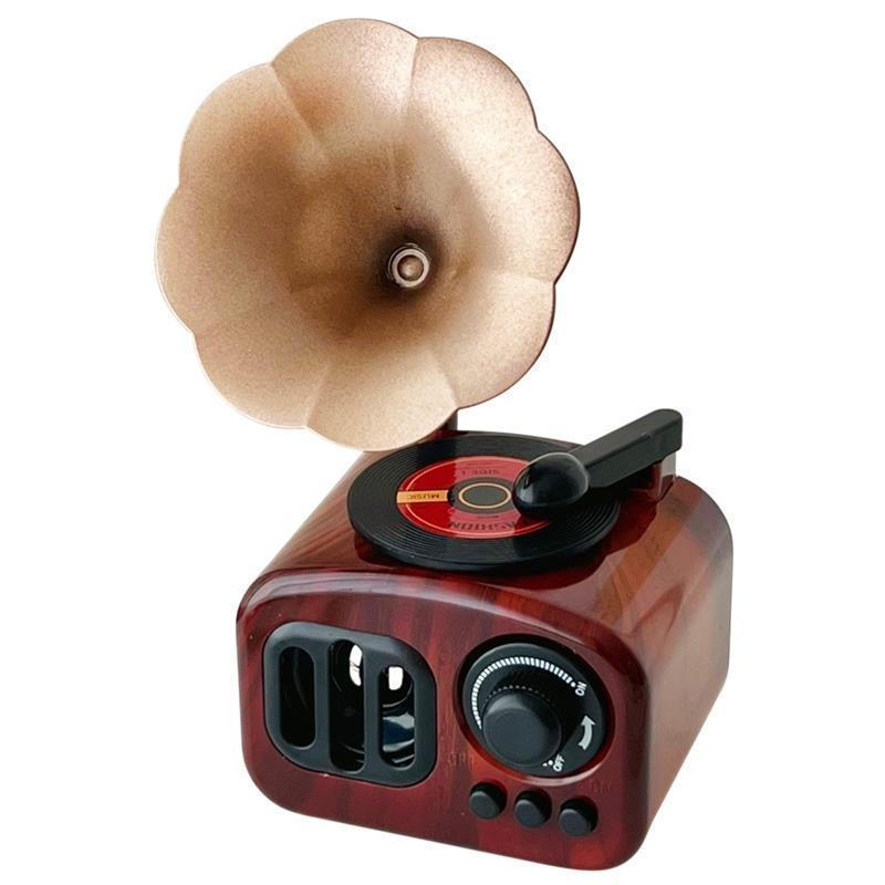 New Product#Vitality Corner ins Vintage gramophone music box birthday gift for girls, bedroom decora