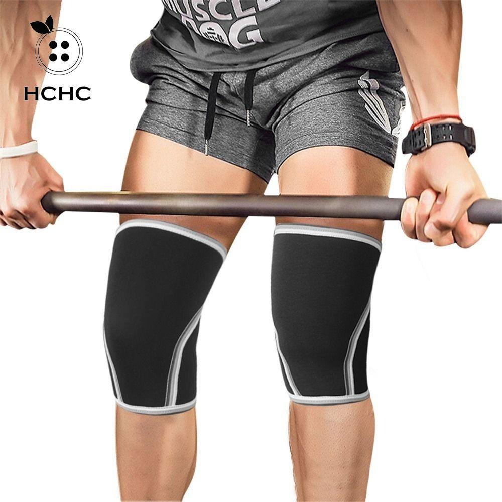 HCHC Tấm lót tay áo đầu gối HCHC, Hỗ trợ nén Bảo vệ đầu gối bằng cao su tổng hợp, Hỗ trợ đầu gối dày