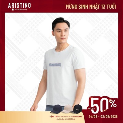 ÁO THUN NGẮN TAY ARISTINO ATS015S3