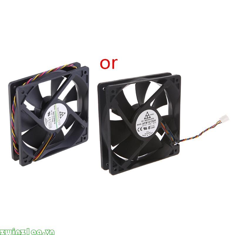Zwinz1aa Vòng bi quạt làm mát CPU 12025 12V 0 8A 12cm 4400RPM Model AFB1212SH Quạt làm mát yên tĩnh 