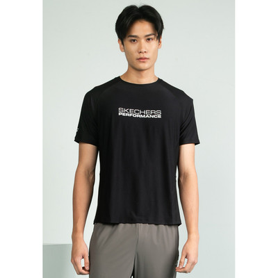 Áo Thun Tay Ngắn Nam Skechers Walking Performance Short Sleeve Tee - SP325M332-0018