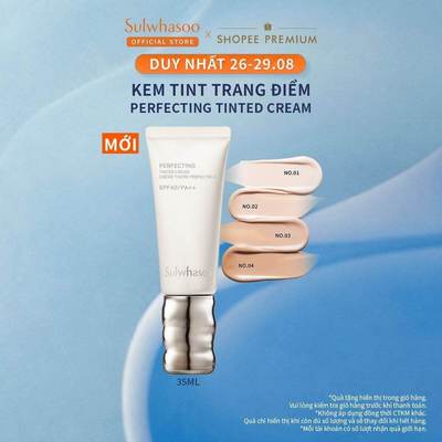 [MỚI] Kem Tint Trang Điểm Sulwhasoo Perfecting Tinted Cream 35ML