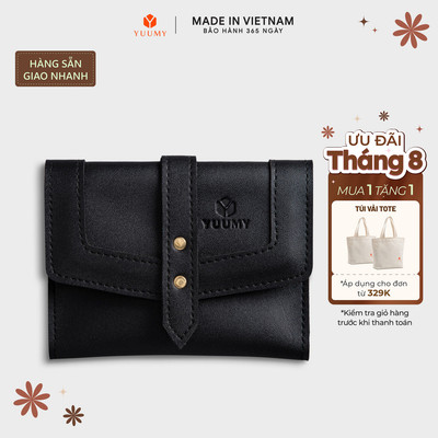 Ví Yuumy ( Thời trang nữ dáng cầm tay nhỏ gọn - Ví da YV29)