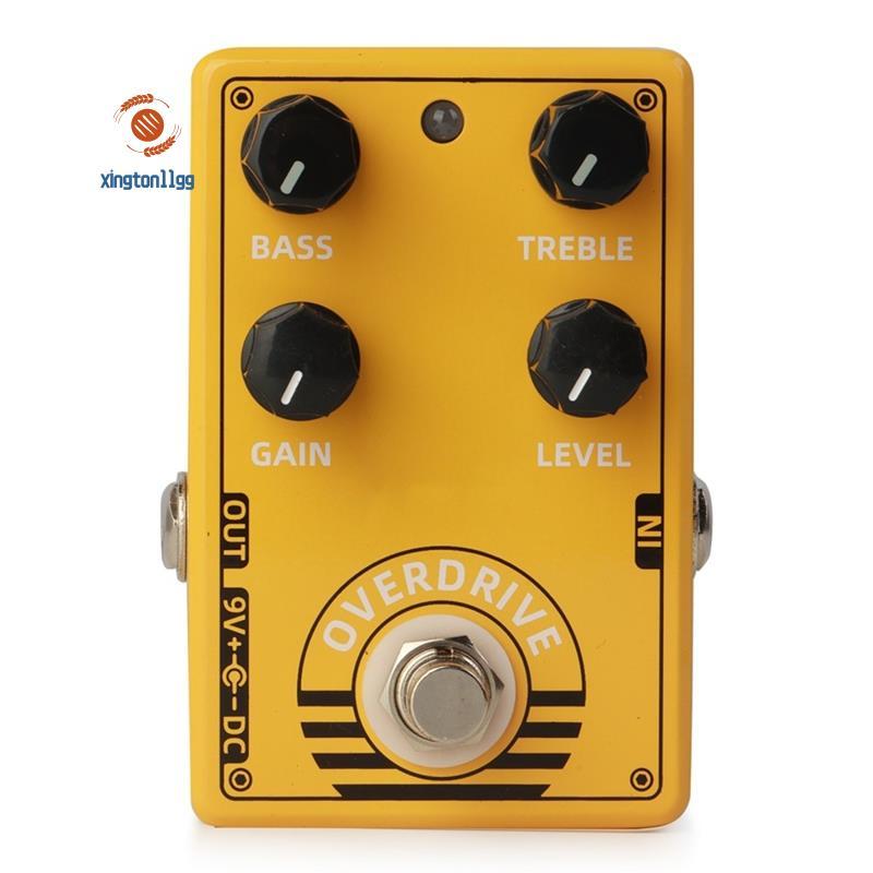 D-8 Overdrive Điện Guitar Hiệu Ứng Bàn Đạp True Bypass Overdrive Hiệu Ứng Cực Đa Năng Đàn Guitar Phụ