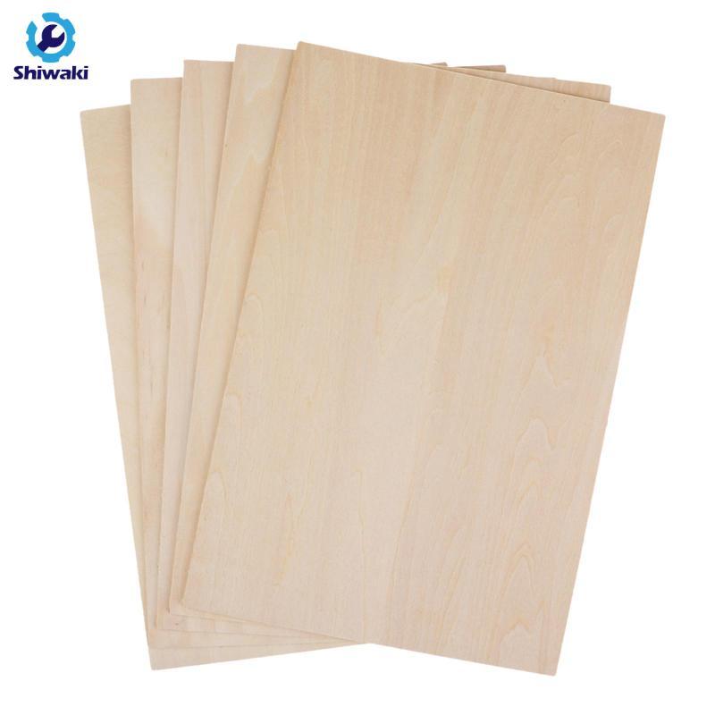 10 Miếng Bảng Gỗ Chưa Hoàn Thành Tấm Gỗ Bảng Basswood Cho Mini