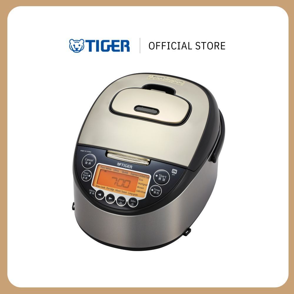 Nồi Cơm Điện Tử Cao Tần Tiger JKT-F10W 1L | JJKT-F18W 1,8L - Hàng chính hãng