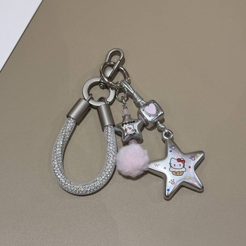 INS Love Star Hot Girl Hanging Bag Fashion Girl Pendant Lanyard Keychain gLwJ