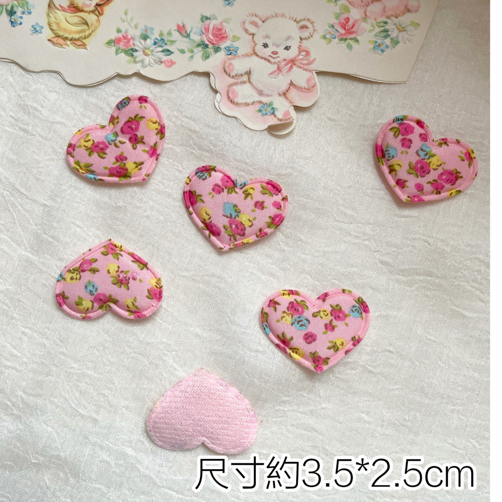 2 Yuan 10 Phiên Bản Hàn Quốc Nhỏ Hoa Trái Tim Nổi Handmade Tự Làm Phụ Kiện Tóc Chất Liệu Phụ Kiện Ph