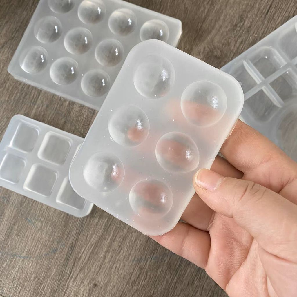 Sơn Acrylic Bảng Silicon Mềm Đất Sét Khuôn Rửa Không Dễ Dàng Làm Sạch DIY Vẽ Hình Tranh Mặt Trang Đi