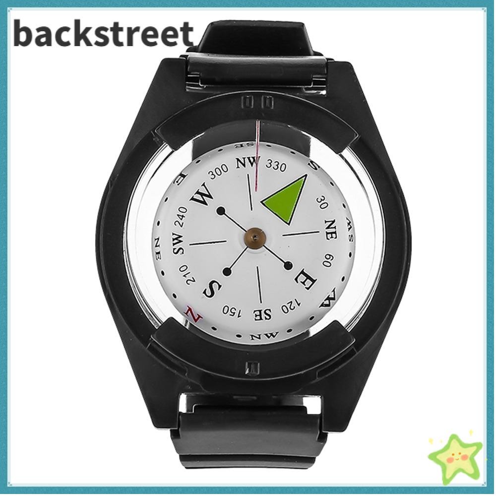 La bàn đồng hồ đeo tay BACKSTRETDV, La bàn ngoài trời nhẹ bằng silicon Mini, La bàn định hướng có th