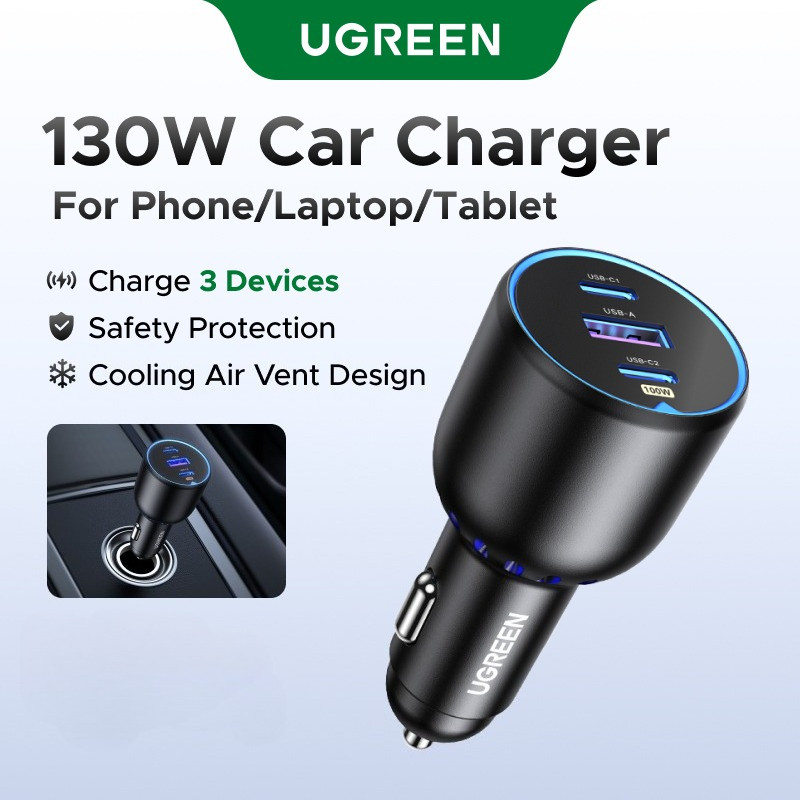 UGREEN Sạc ô tô 130W PD3.0