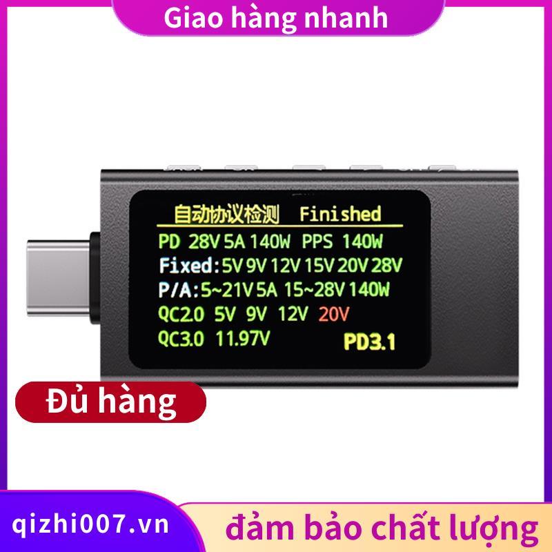 KWS-X1 Type-C Giám sát dòng điện và điện áp Máy đo công suất sạc DC 4-30V 0-12A Power Bank Volt Điện
