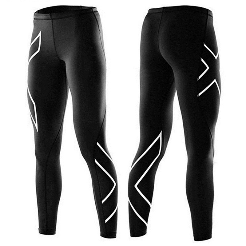 New Exercise Workout Pants Tight Compression Pants Cycling Breathable Basketball Running Speed Dry C