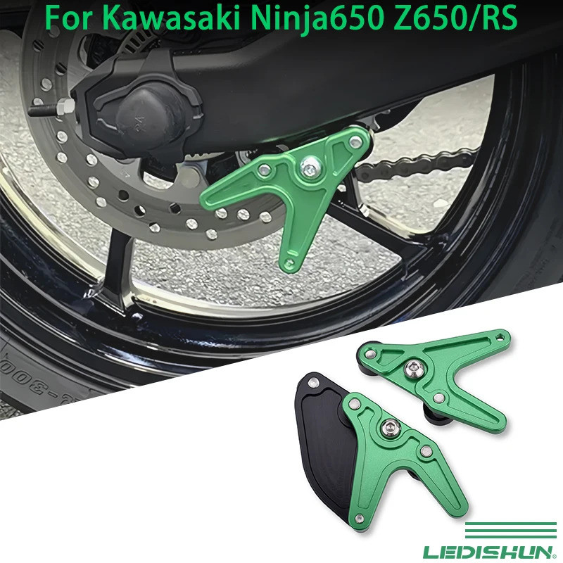 Xe Máy Đua Đứng Móc Có Bánh Xích Bảo Vệ Xoay Cánh Tay Vít Tương Thích Với Kawasaki NINJA650 Ninja 65