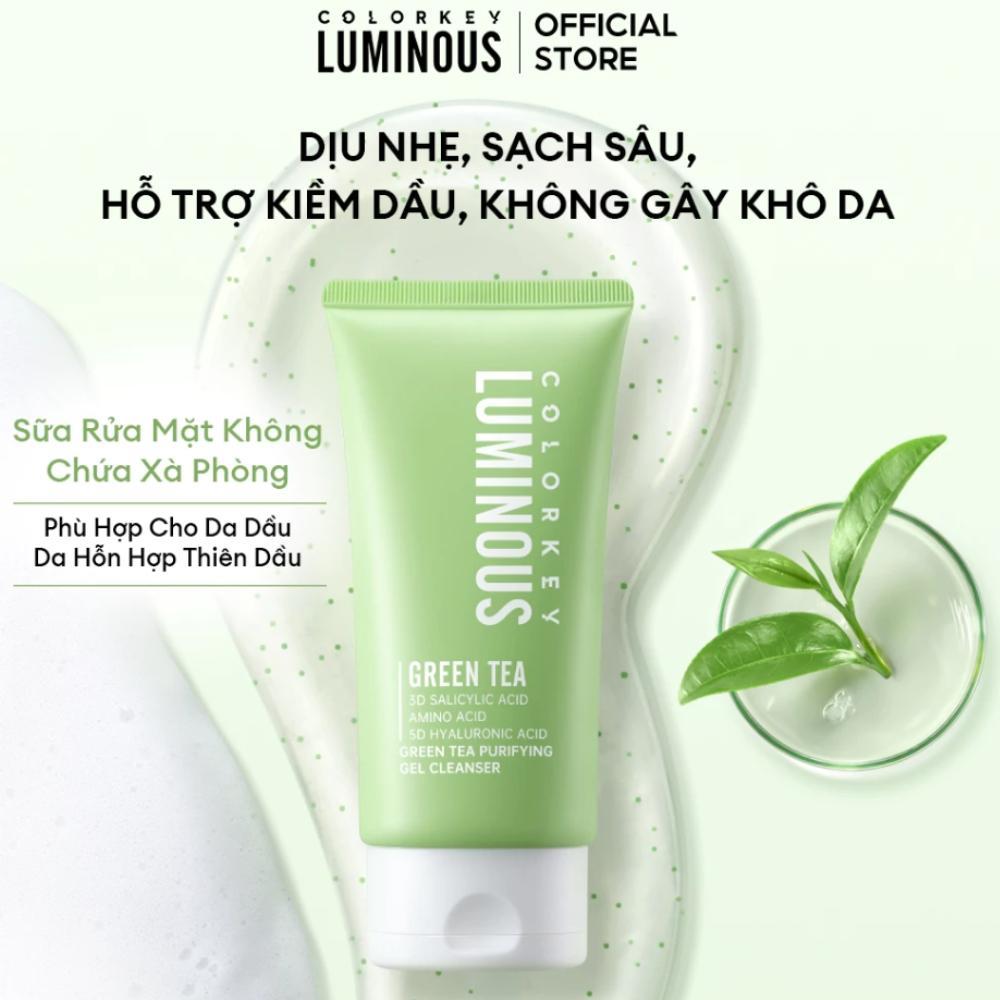 Ảnh 3 của Sữa rửa mặt đất sét Colorkey Luminous Lotus Brightening Clay Cleanser sạch sâu, dịu nhẹ, kiềm dầu