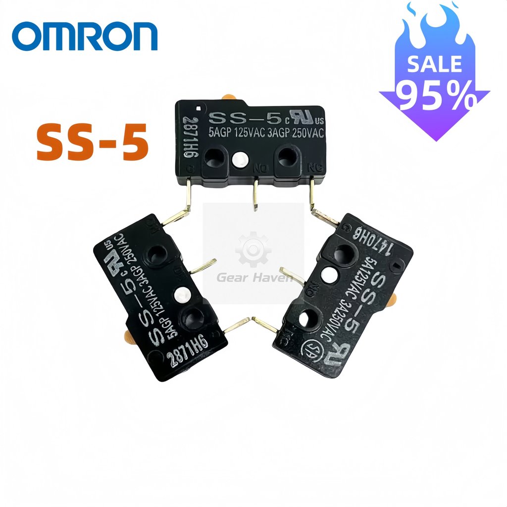 Công tắc vi mô du lịch giới hạn nhỏ OMRON SS-5 1NO1NC