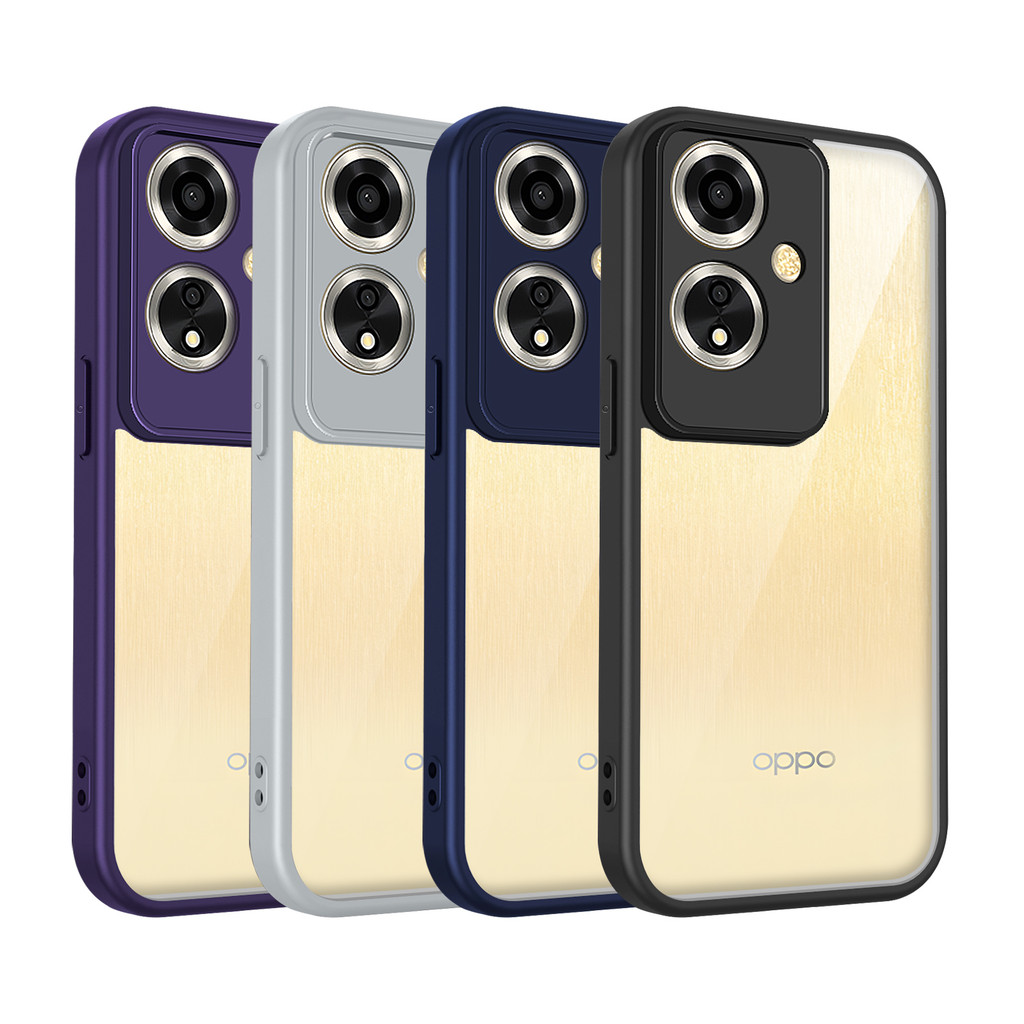 Ốp lưng OPPO A79 5G Vỏ trong suốt mờ thời trang cho Ốp điện thoại OPPO A79 5G