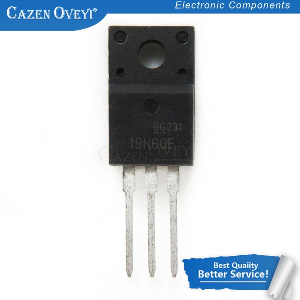 10 cái / lốc 19N60E 19N60 TO-220F Còn hàng