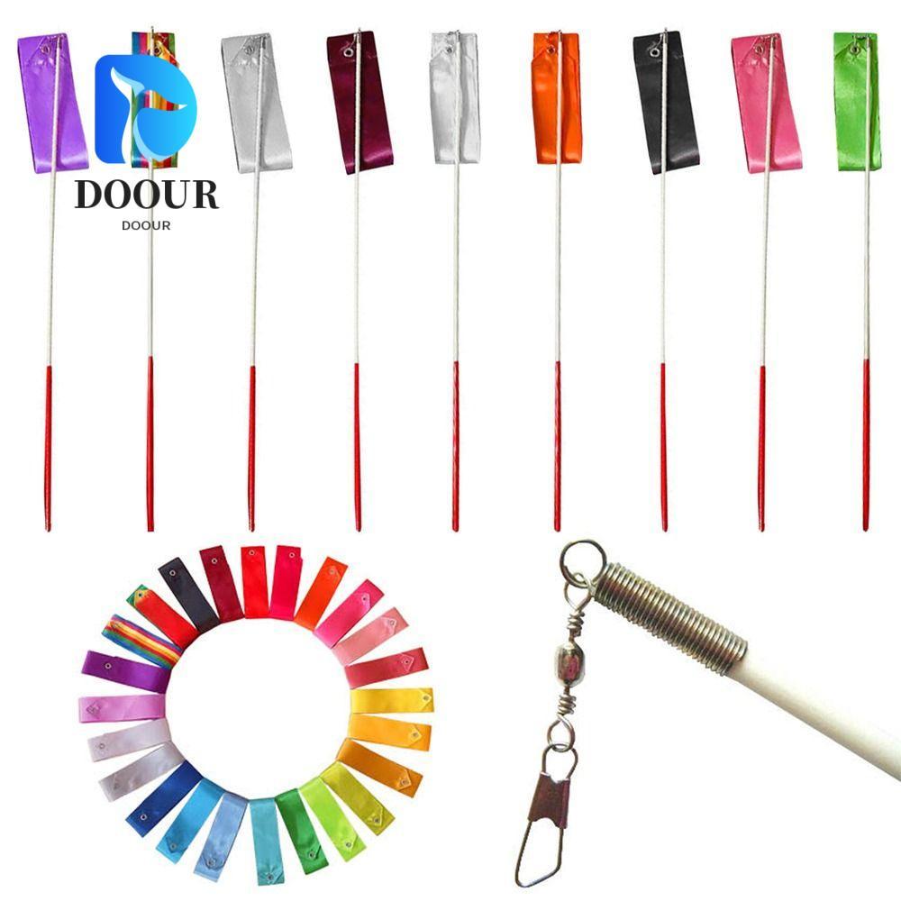 DOOUR Dance Ribbon 4-Meter Art Gymnastic Stick Đồ chơi trẻ em Nhảy múa