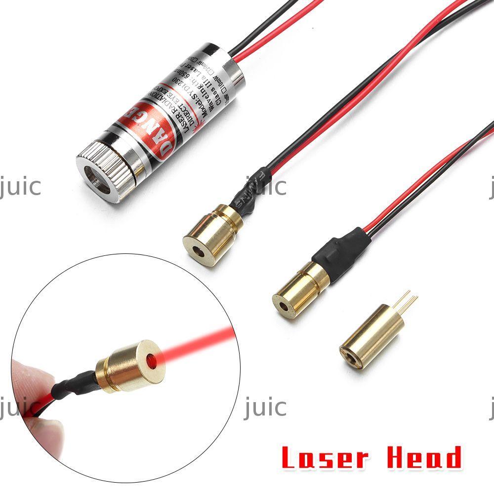 JUIC Point / Line Laser Loại công nghiệp Có thể điều chỉnh Laser lấy nét lấy nét Đầu mô-đun Laser