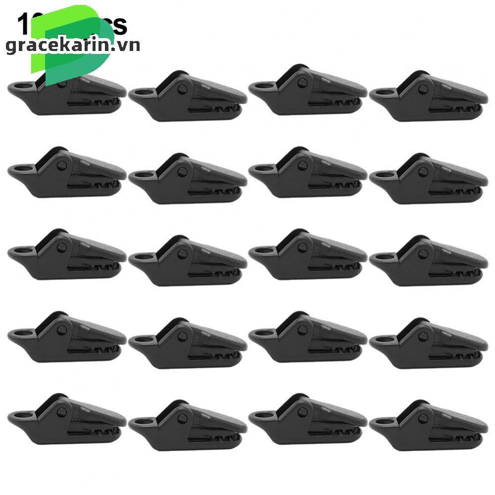 Heavy Duty Camping Tent Tarp Clips for Reinforcing Canopies Set of 10 or 20