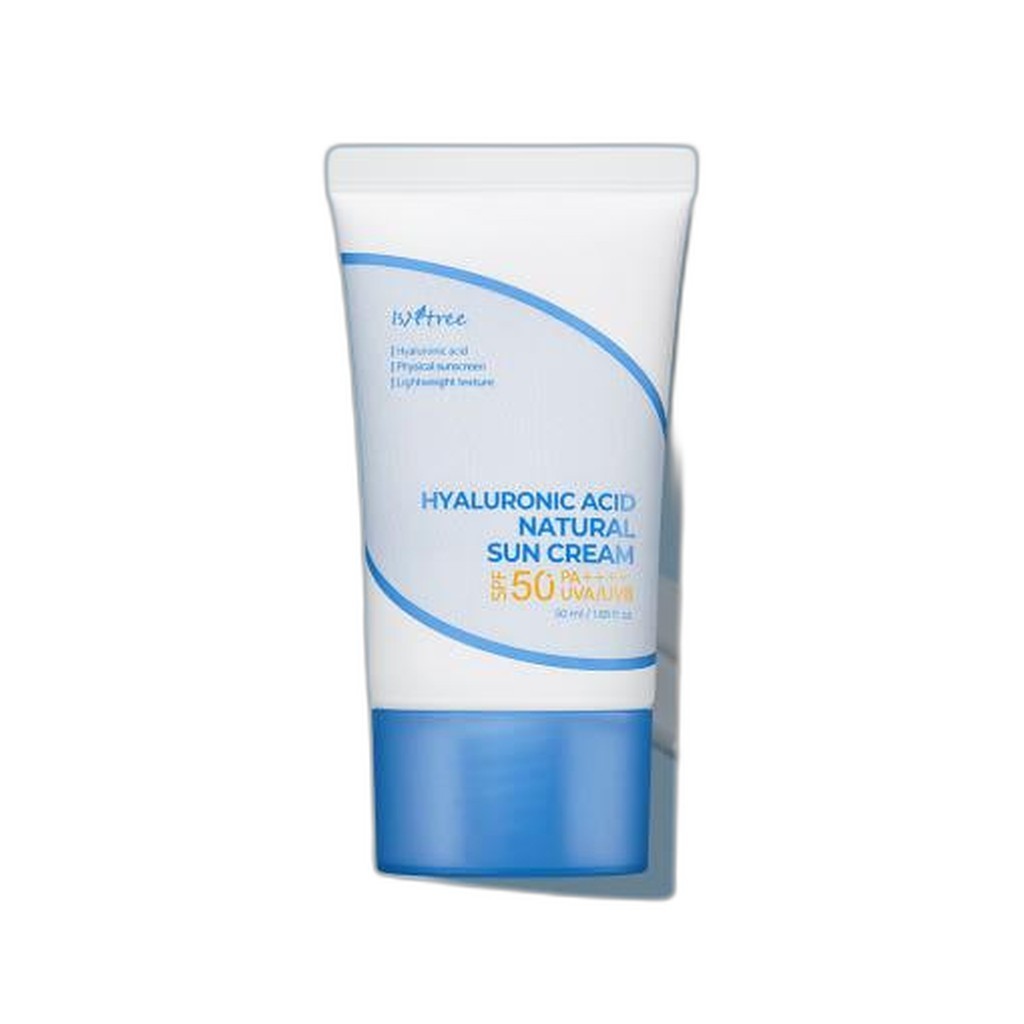 ISNTREE [istree] Kem chống nắng tự nhiên Hyaluronic Acid 50ml / Kem chống nắng Hàn Quốc / Bảo vệ quầ