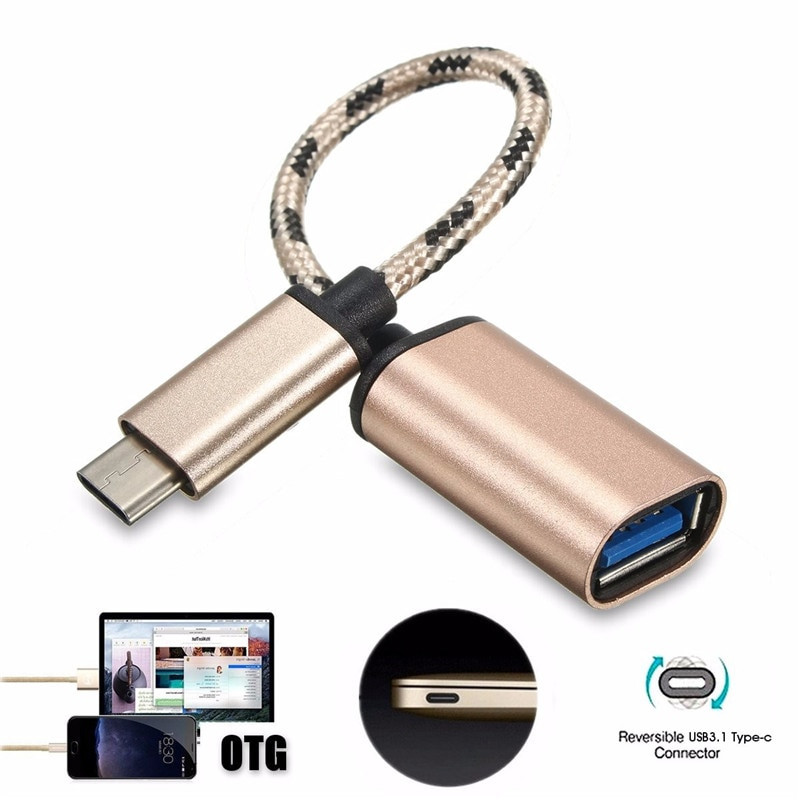 Adapter Chuyển USB Type-C Sang USB OTG Type-C to USB