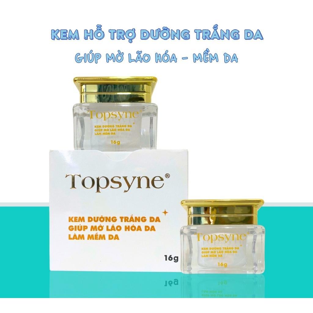 Kem Hỗ Trợ Dưỡng Trắng Da, Giúp Mờ Lão Hóa, Mềm Da Topsyne (16g)