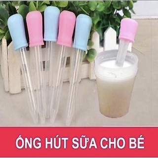 Ống Bón Sữa Dolphin Cho Bé, Dụng Cụ Bón Sữa Silicone Mềm Giúp Bé Uống Dễ Dàng