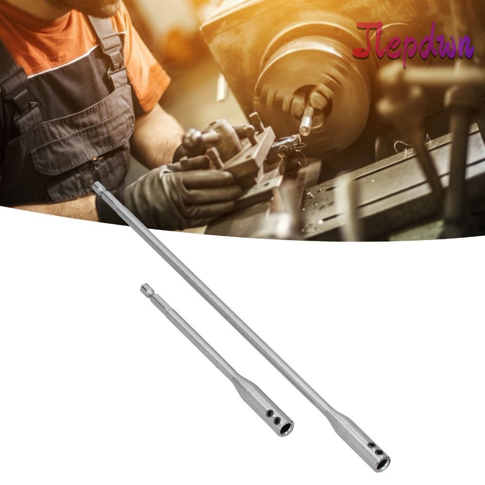 JEPDWN 4 mũi khoan mở rộng, Chiều dài 6 inch / Chiều dài 12 inch 1 / 4in Chuôi lục giác Gỗ Spade Bit