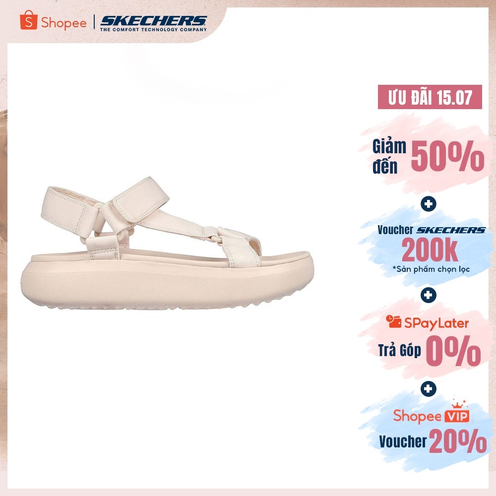 [ĐỘC QUYỀN ONLINE] Xăng Đan/Dép Nữ Skechers BOBS Pop Ups 3.0 Thường Ngày - 113746-NUDE Online Sale