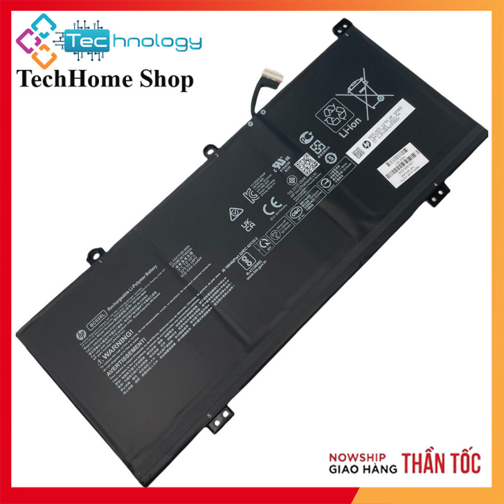 Pin Battery Laptop HP Chromebook PRO C640 60Wh 11.5V 3-Cell BC03XL L84398-005