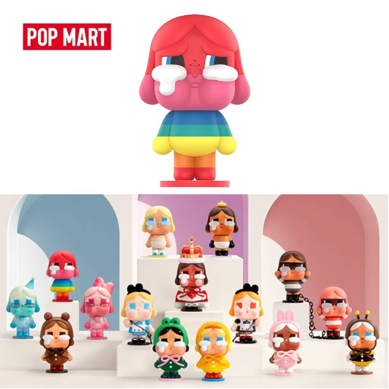POPMART Crybaby Crying Again Series Nhân vật hộp mù quà tặng đồ chơi