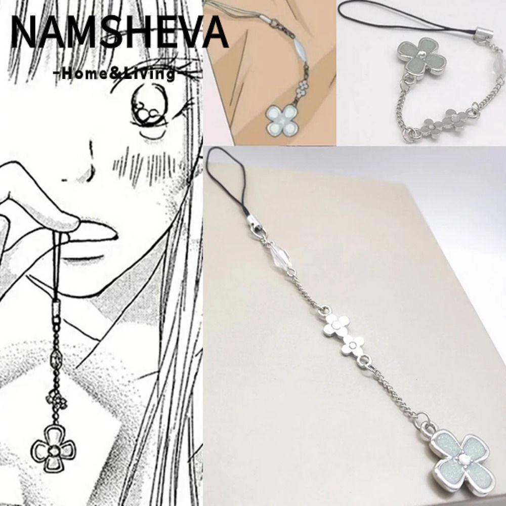 NAMSHEVA 1 Mặt Dây Chuyền Hoa, Kimi Ni Todoke From Me To You Cosplay Dây Xích Điện Thoại, Kurunuma S