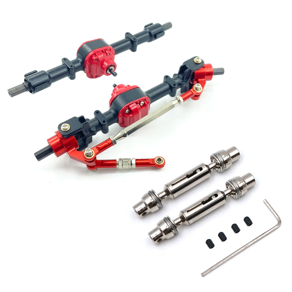 MN D90 D91 D96 D99S MN-90 MN99S Kim Loại Trục Trước Và Sau Có Trục Truyền Động 1 / 12 RC Xe Nâng Cấp