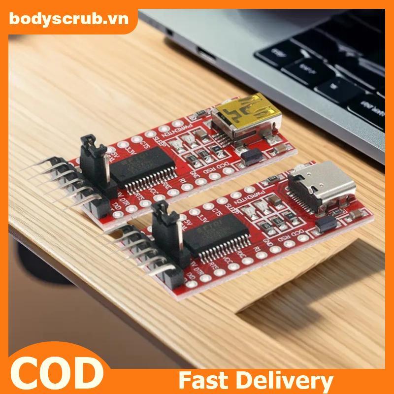 BB 1 Cái USB TO TTL Mini / Type-C FT232RL FT232 FTDI USB 3.3V 5.5V Sang TTL Serial Adapter Module Ch
