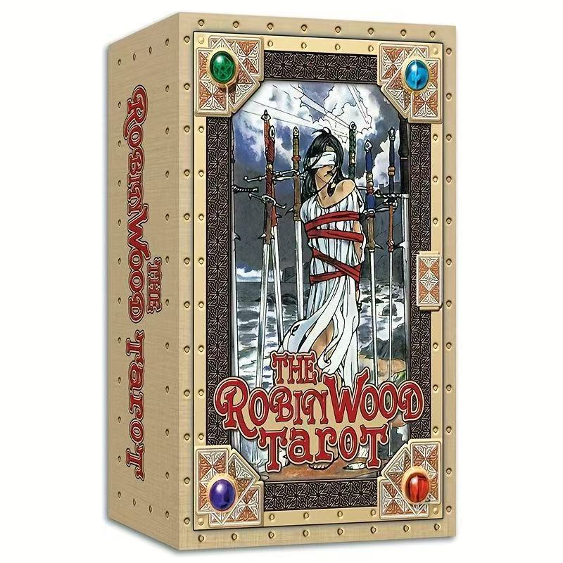 11.6 * 6.9cm Robin Wood Tarot English Board Game The Robin Wood Tarot Deck