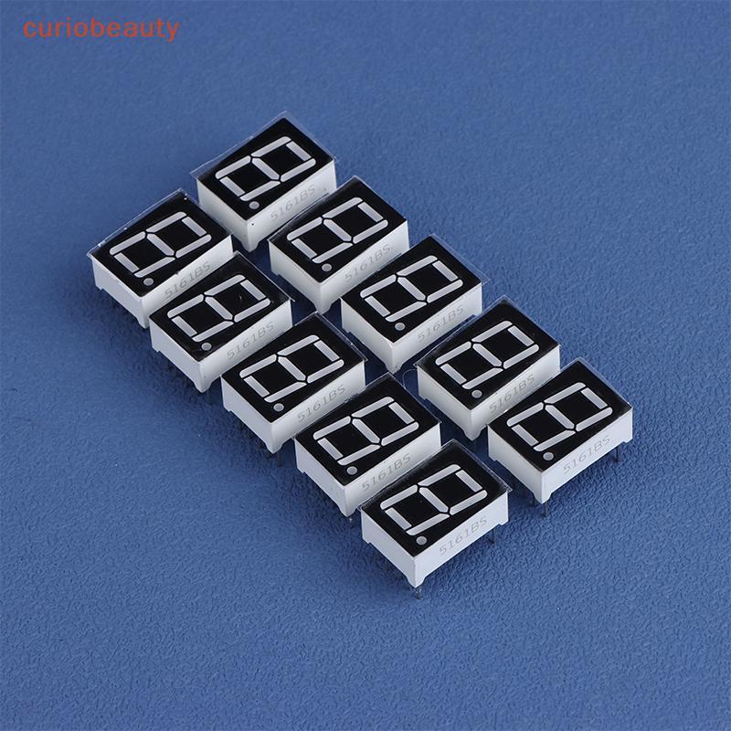 [CURUI] 10 Cái Kỹ Thuật Số Tubemon AnodeCathode 0.56 Inch 10Pins 5161AS 5161BS 1 Bit Chữ Số 7 Phân Đ