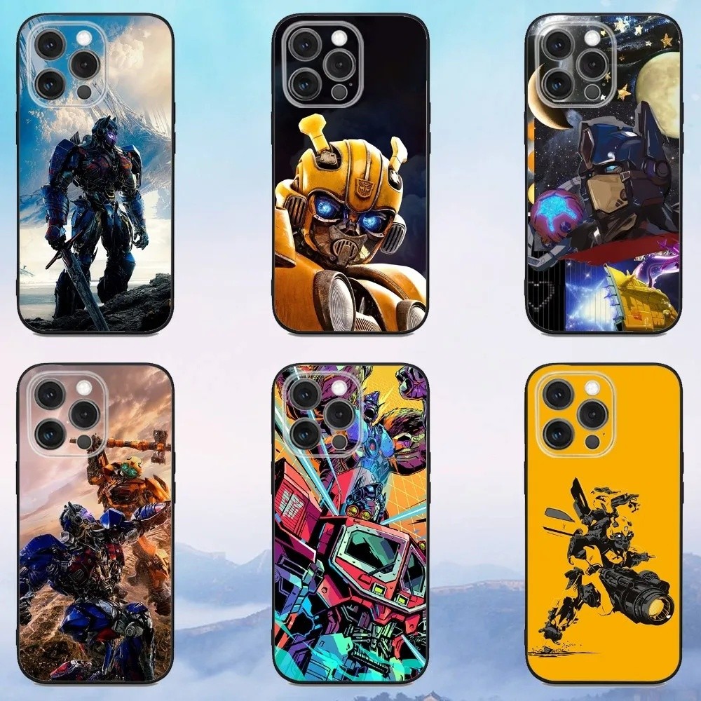 TP-1 Film T-Transformers Cool Phone Case cho iPhone 16e, 16,15,14,13,12,11, Pro, X, XS, Max, XR, Plu