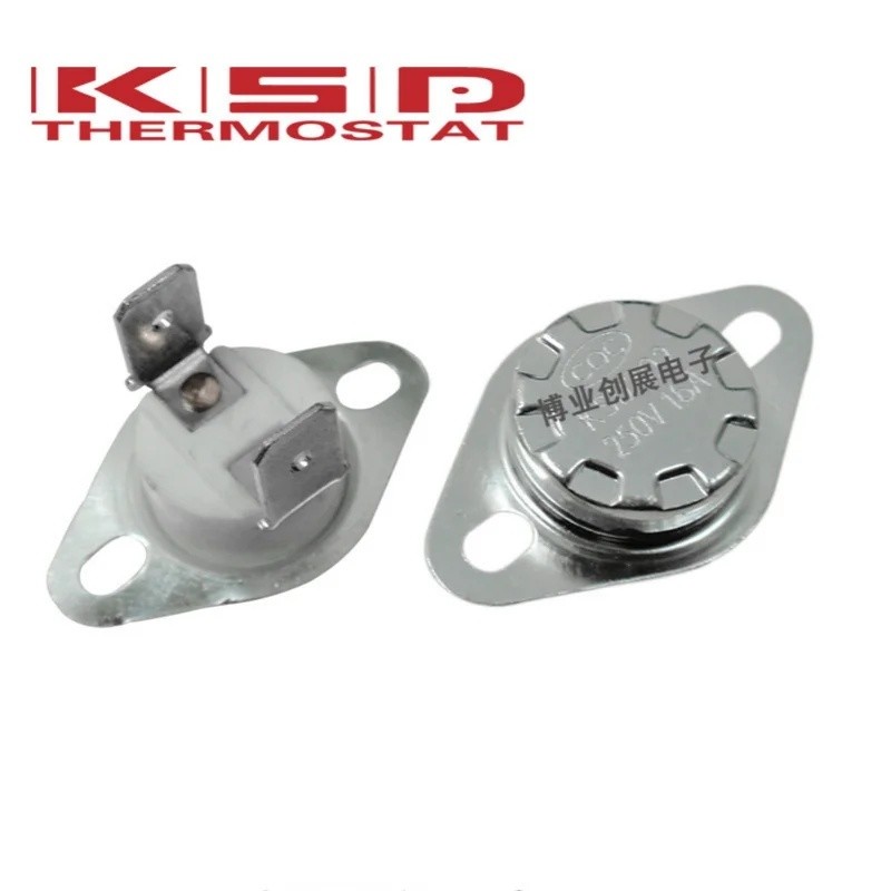 2 Chiếc Công Tắc Nhiệt Độ Gốm KSD302 / KSD301 16A250V Đóng Thường CHIP TRONG KHO FAXV