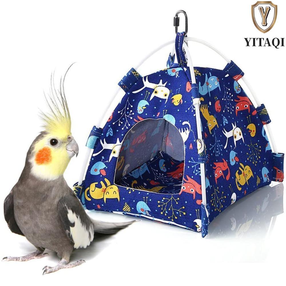 YITAQI Võng Ngủ Mùa Đông Macaws Vẹt Cockatiels Habitat Cave