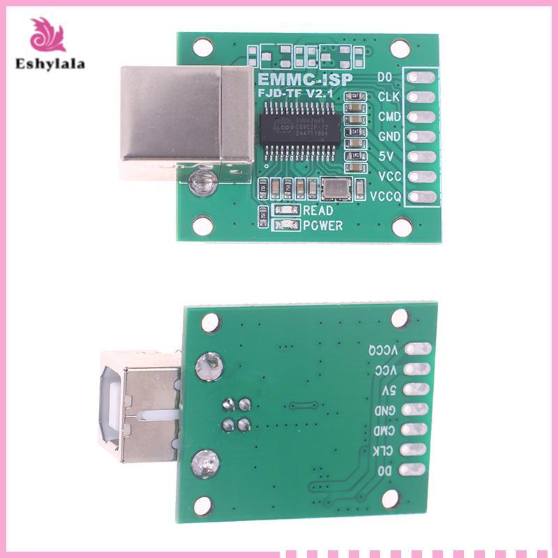 Eshylala AU6438BS Điện thoại di động Flash Unlo EMMC-ISP Công cụ sửa chữa USB-Bmunication [MỚI]