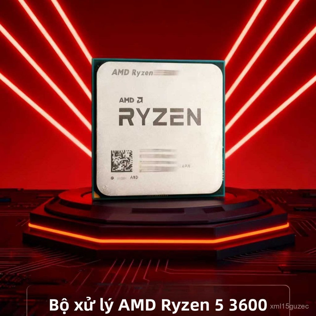 CPU AMD Ryzen 5 3600 tray chính hãng hiệu năng cao chuyên dùng chơi game đồ họa mượt mà giá bán chạy