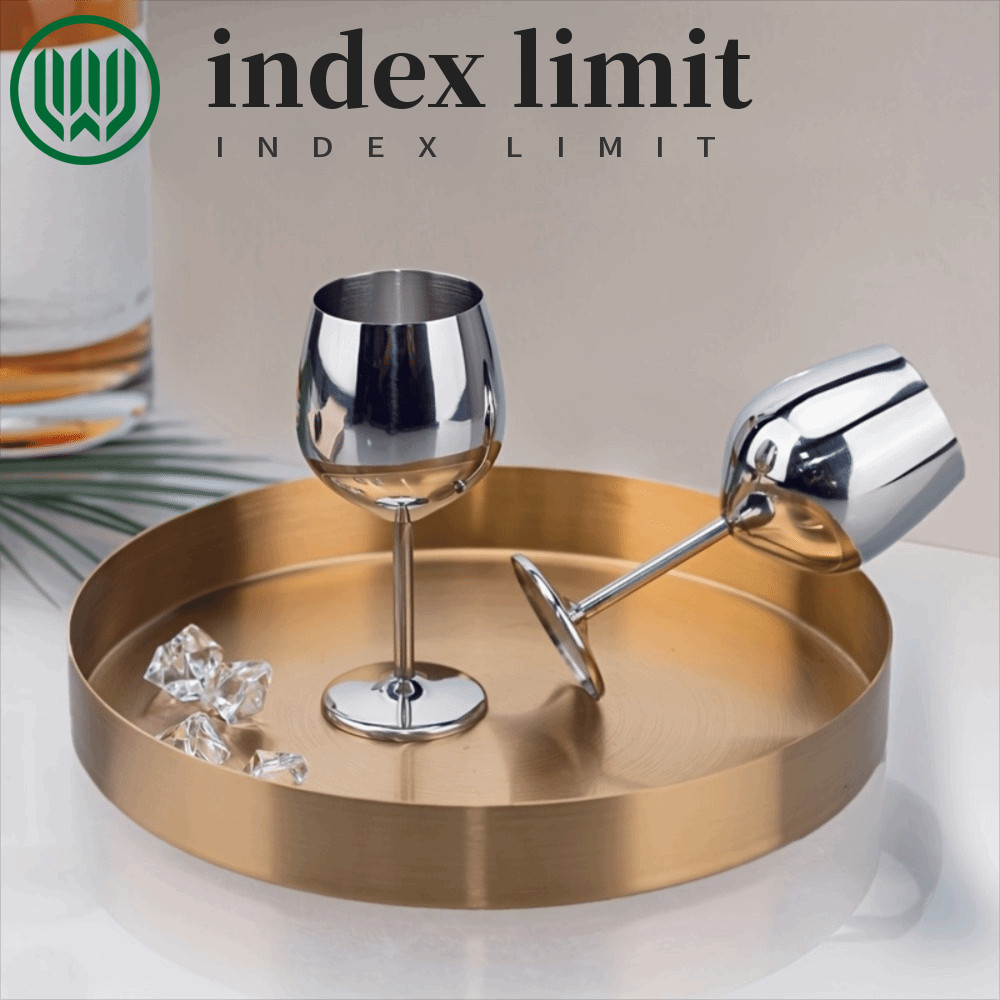  index limit INDEX LIMIT Ly Rượu Inox Mini, Cốc Cocktail Chống Ăn Mòn 70 ML, Nhà Hàng Cốc Chống Rỉ D